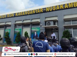 Foto:Ammar Zoni, resmi dipindahkan ke Lembaga Pemasyarakatan (Lapas) Super Maximum Security Nusakambangan, Jawa Tengah, pada Kamis (16/10/2025).